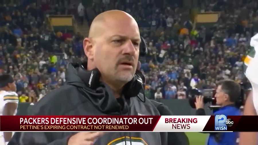 Green Bay Packers parting ways with defensive coordinator Mike Pettine