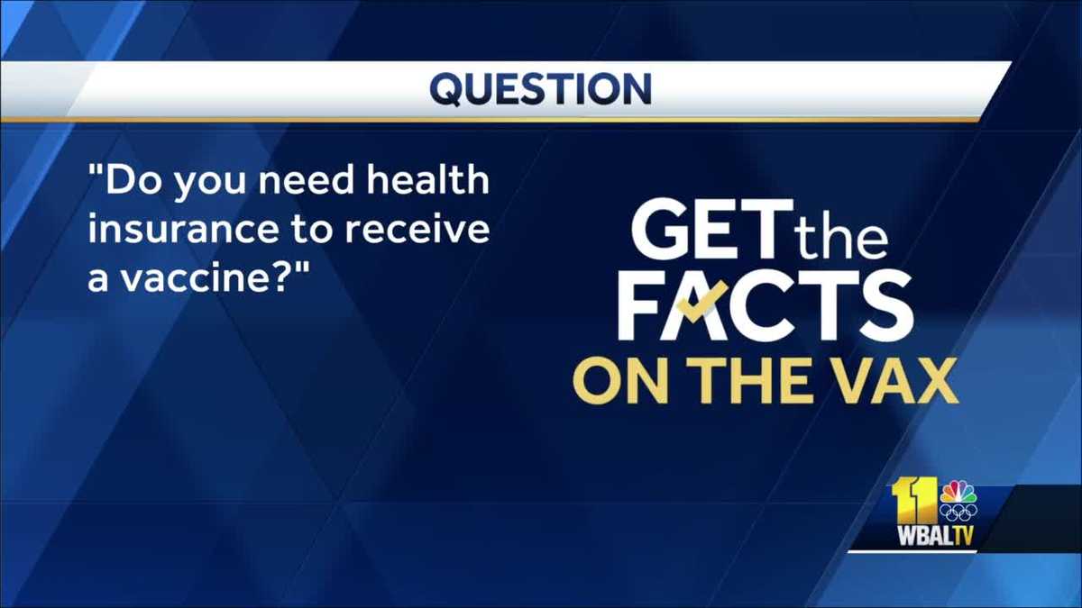 Do you need health insurance to receive a vaccine?