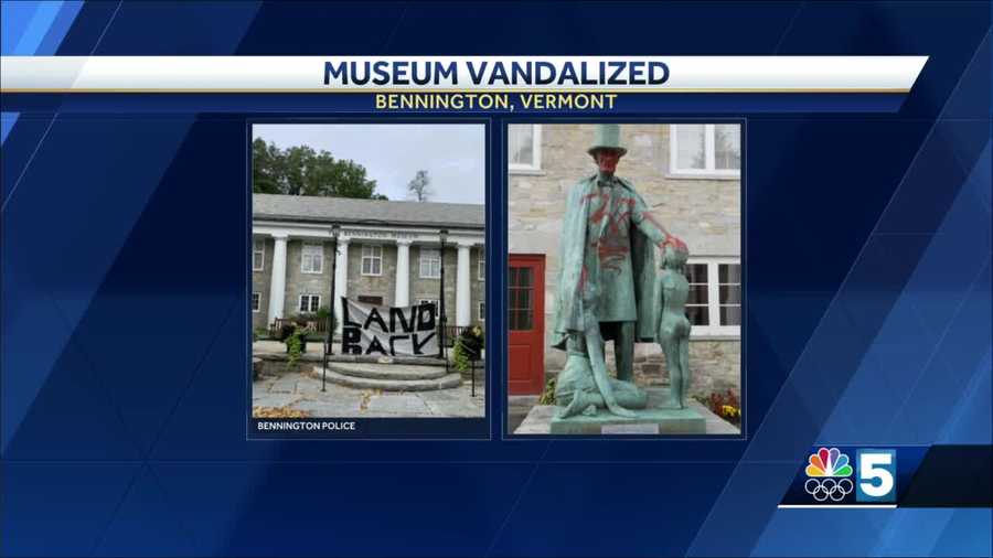 bennington museum vandalized