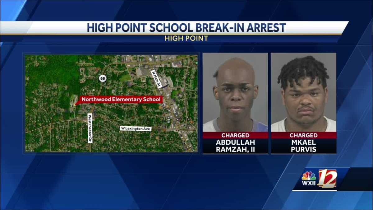 High Point Northwood Elementary School broken into by 2 men
