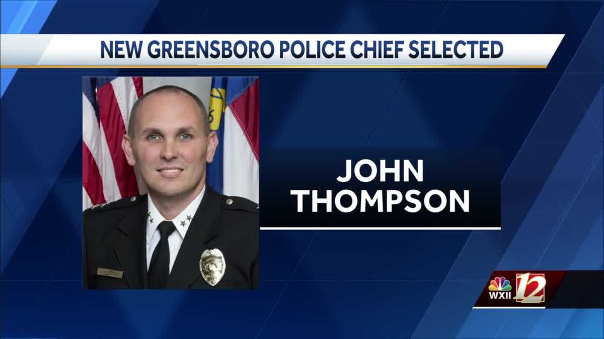 NC Greensboro police chief announced
