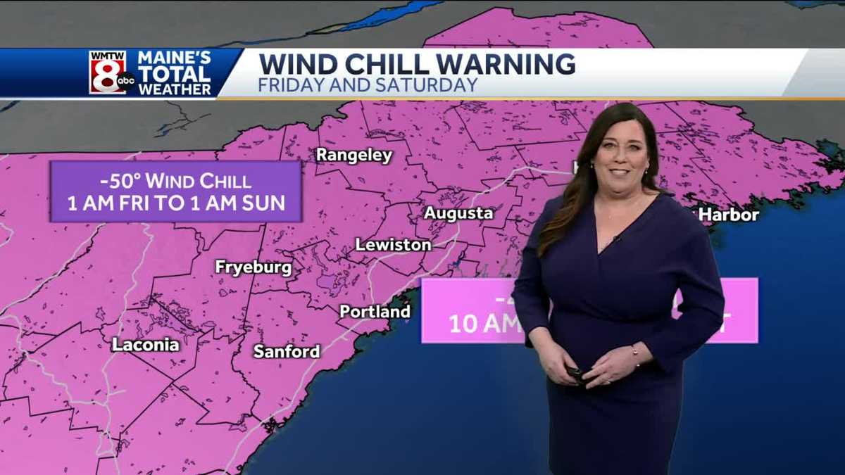 Extreme cold and dangerous wind chills arrive Friday