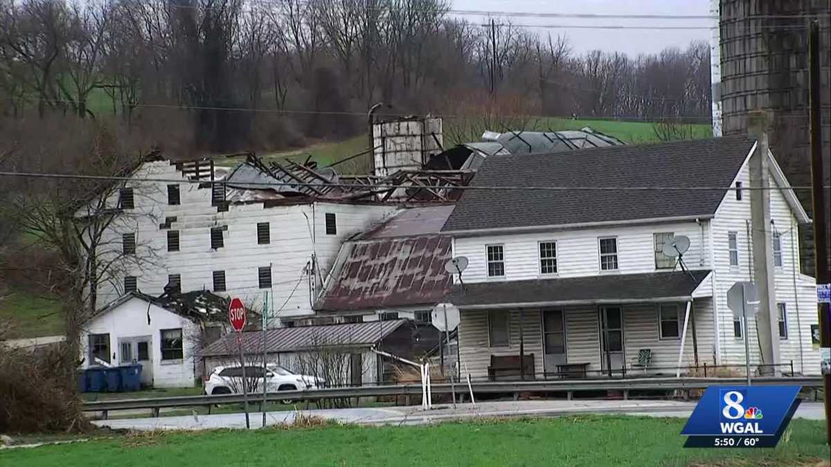 STORM DAMAGE: Barn roof collapses in North Codorus Township