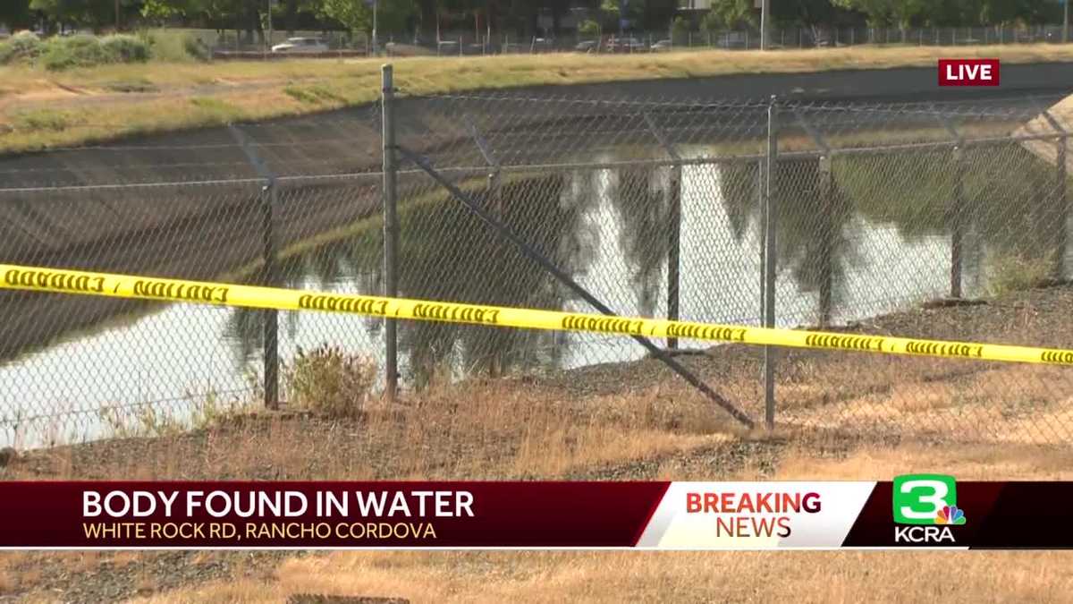 Man found dead in Rancho Cordova canal