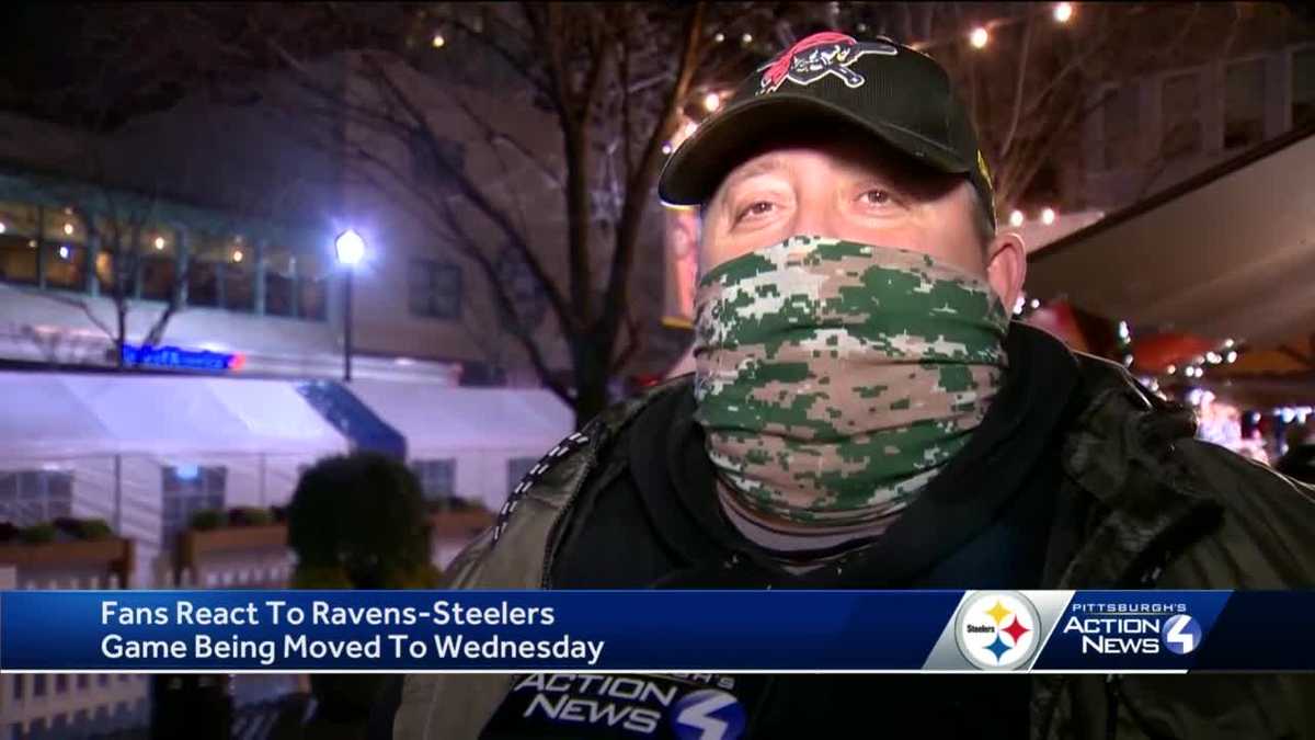 Ravens-Steelers game moved to Wednesday