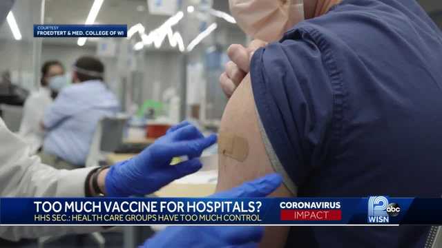 Vaccine rollout too focused on hospitals, HHS secretary says - Vimarsana News