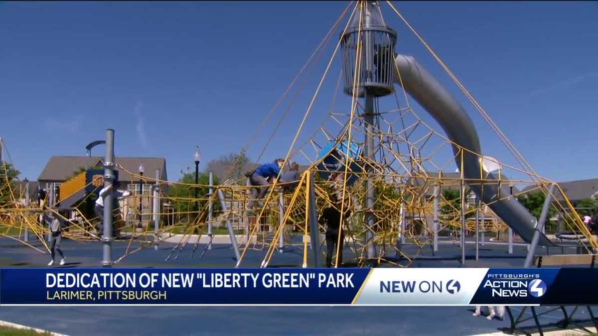 Liberty Green Community Park dedicated in Pittsburgh's Larimer neighborhood