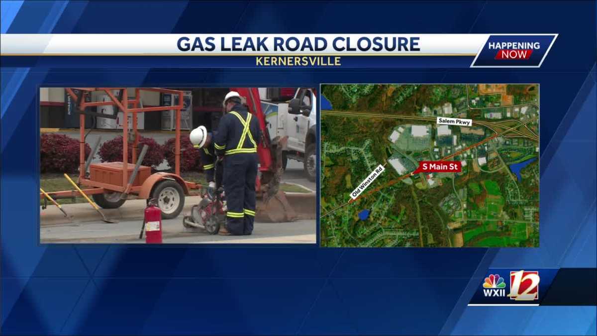 North Carolina Gas leak reported in Kernersville