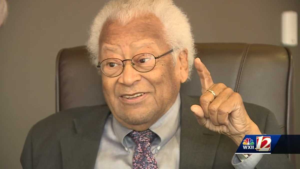 Rev. James Lawson, key civil rights activist, spoke in Greensboro