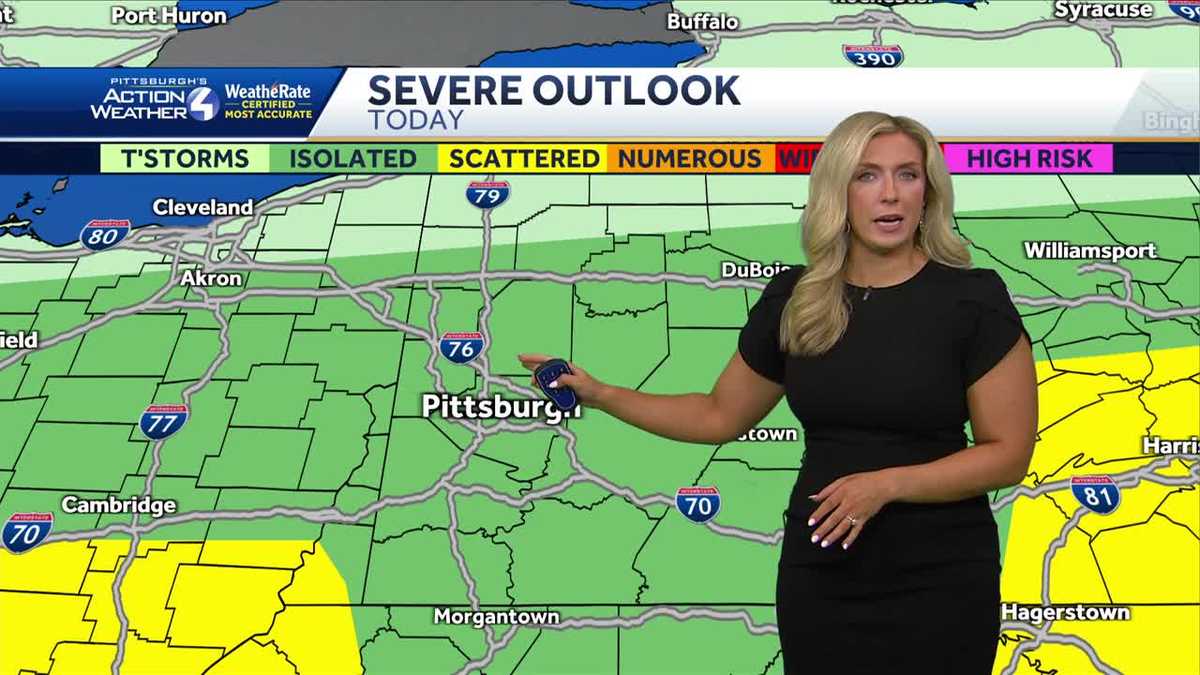 Pittsburgh weather 4th of July weekend forecast