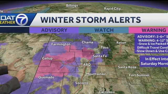 Snow will continue to impact New Mexico through Friday - Vimarsana News