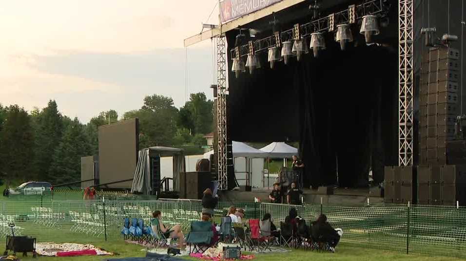 Omaha Memorial Park concert weather, parking