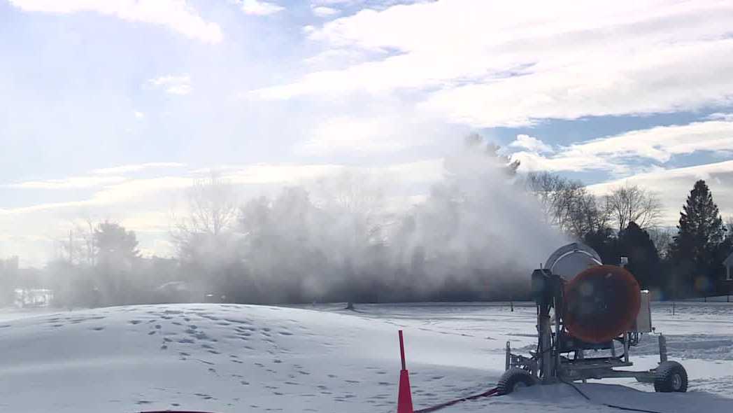 Maine nonprofit fundraising to make snow for a Portland park