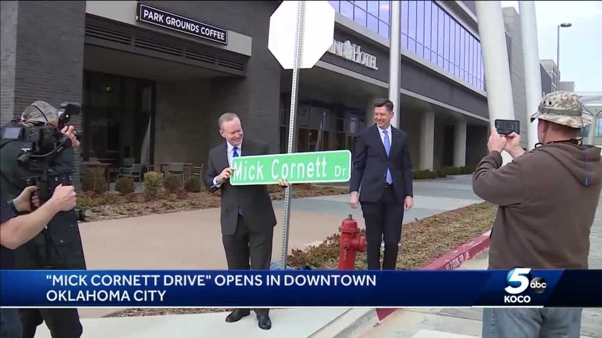 Street Dedicated New Street Named For Former Mayor Mick Cornett