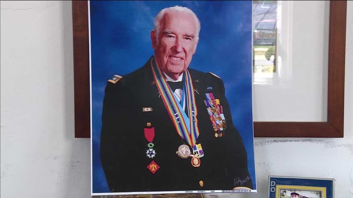 LEGEND'S BIRTHDAY Lt. Col. Oren Lee Peters turns 100 next week