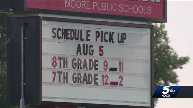 MOORE SCHOOLS: Students return to class in Moore - Vimarsana News