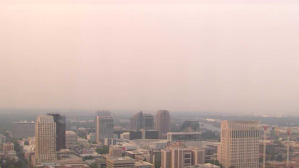 California air quality map Track AQI levels as wildfire smoke impacts