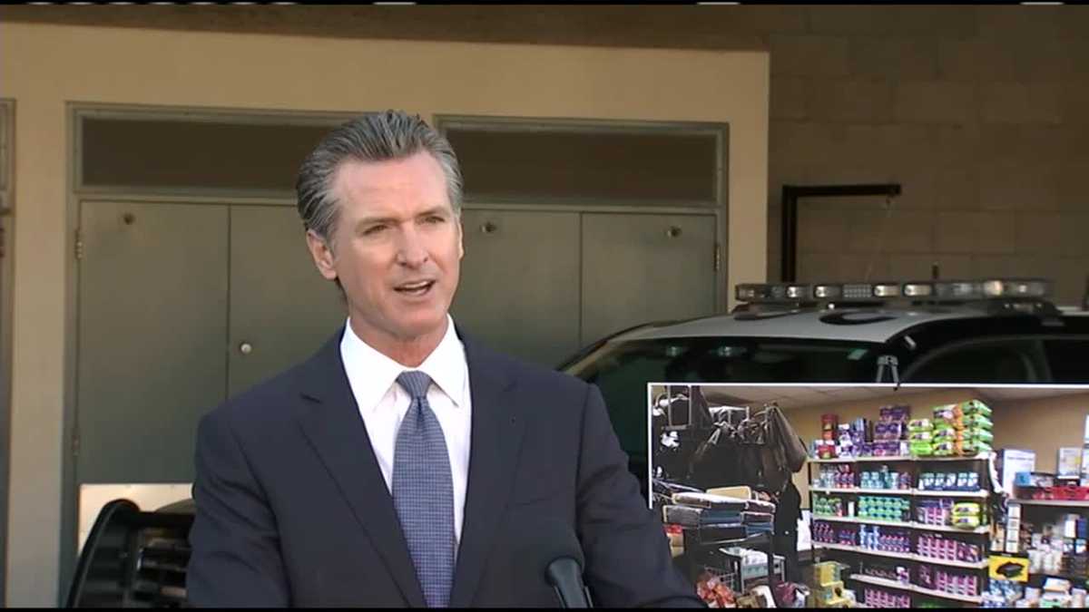 Gov. Newsom unveils new efforts to combat retail theft in California