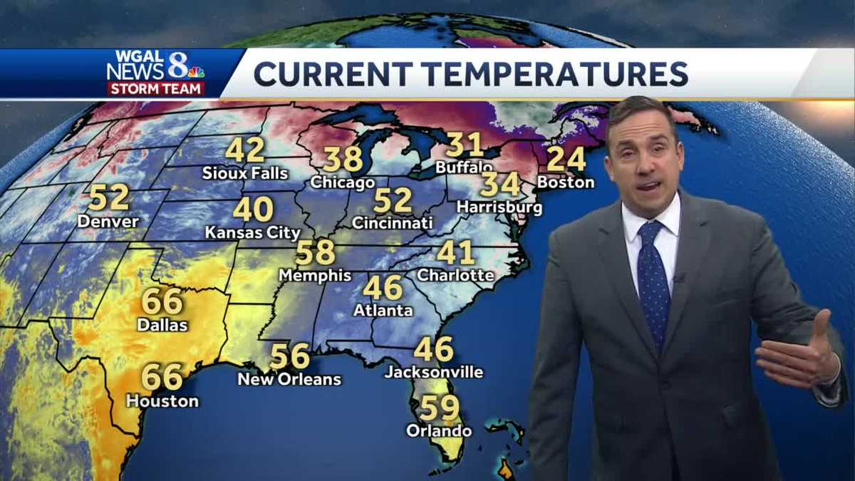 Milder For Christmas With Periods Of Showers & Rain