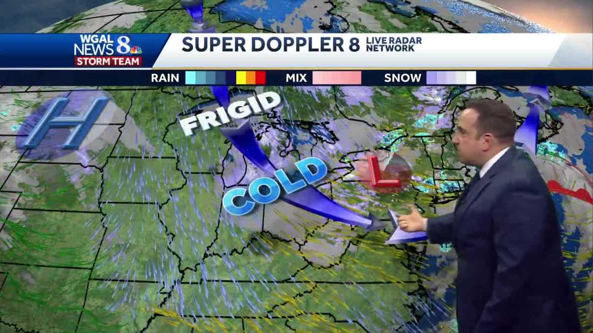 Blustery & Cold End To Weekend, Hard Freeze In Forecast