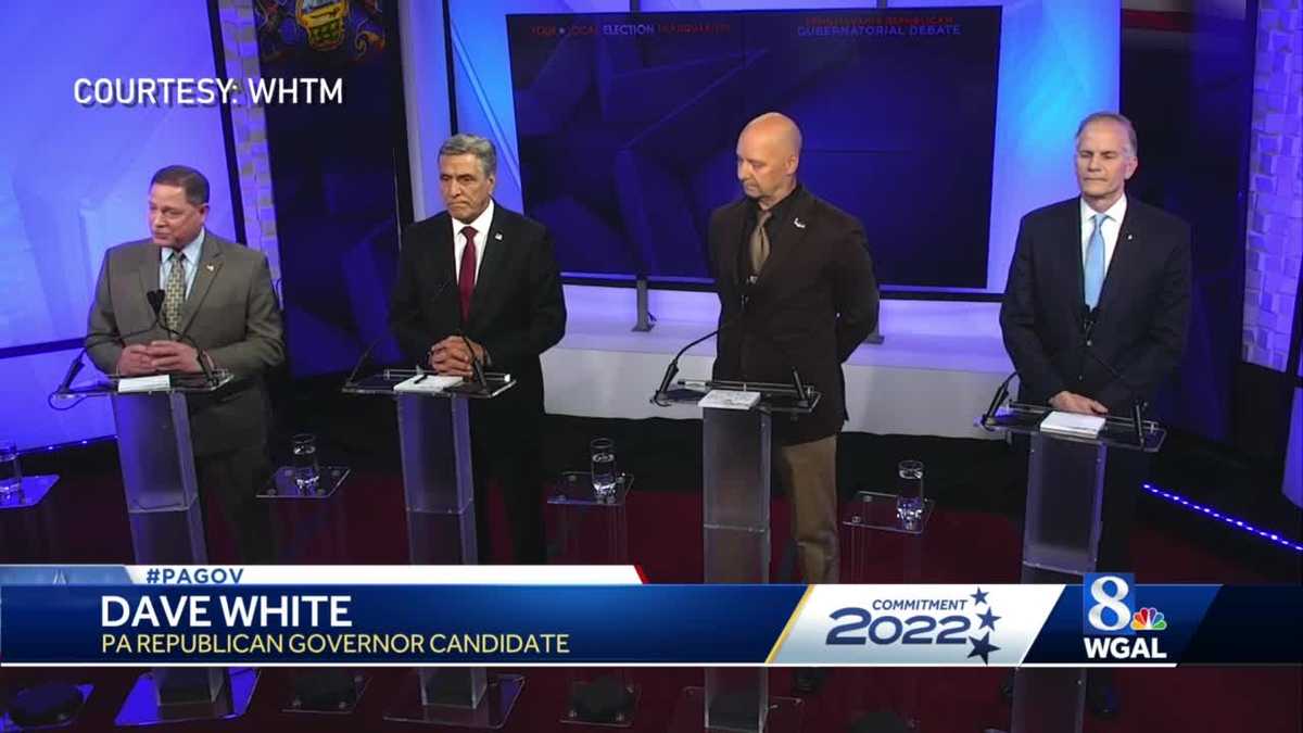 Republican candidates for Pennsylvania governor debate