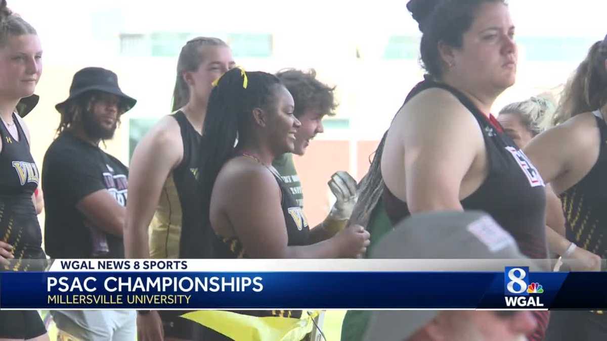 Millersville track throwers flexing their muscles at the PSAC track and field championship