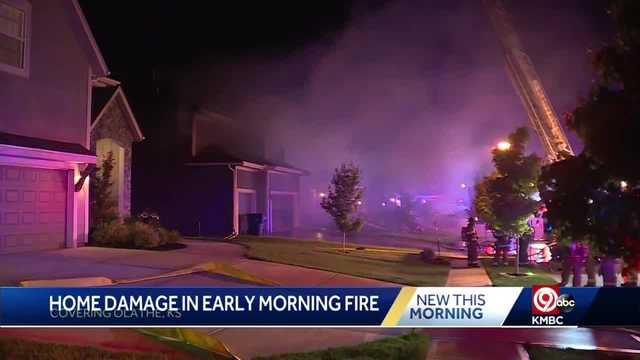 Fire damages Olathe, Kansas home early Monday - Vimarsana News