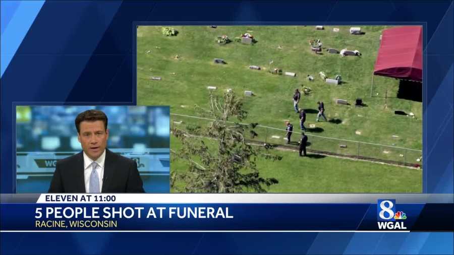 Five people shot while attending funeral in Racine, Wisconsin