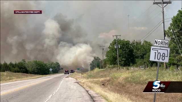 Stillwater residents back in their homes after grass fire - Vimarsana News