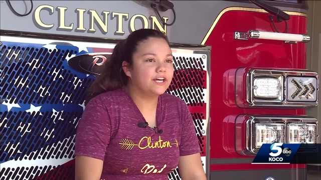 Clinton girl who saved family from fire gets donations statewide - Vimarsana News