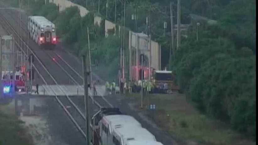 Crash involving school bus in Florida on first day of school