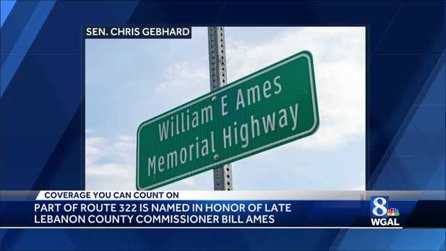 Portion of highway in Lebanon County renamed in honor of late commissioner - Vimarsana News