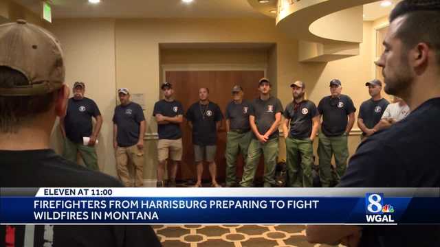 Firefighters in Harrisburg set to fight wildfires in Montana - Vimarsana News
