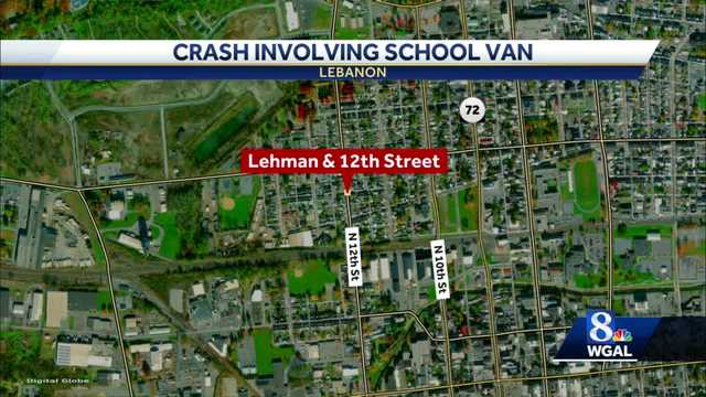 Multi-vehicle crash in Lebanon includes school van - Vimarsana News