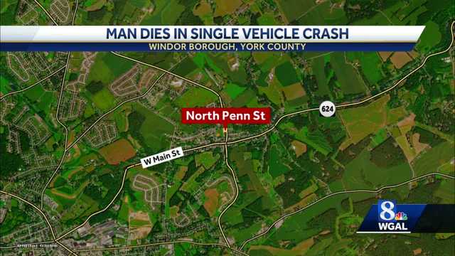 Man dies in single vehicle crash in York County - Vimarsana News