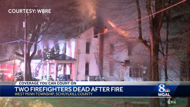 Two firefighters die in Schuylkill County fire - Vimarsana News