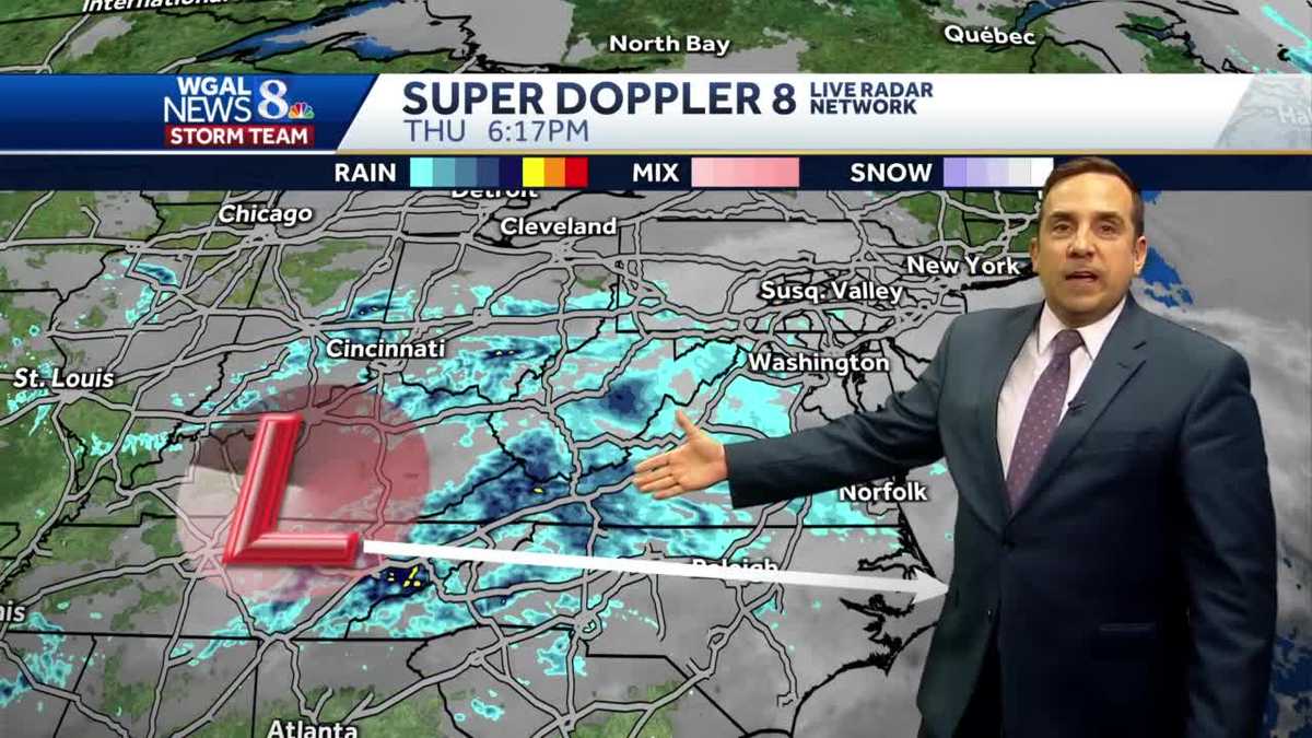 Colder & Unsettled Into the Weekend With Rain Or Snow Showers