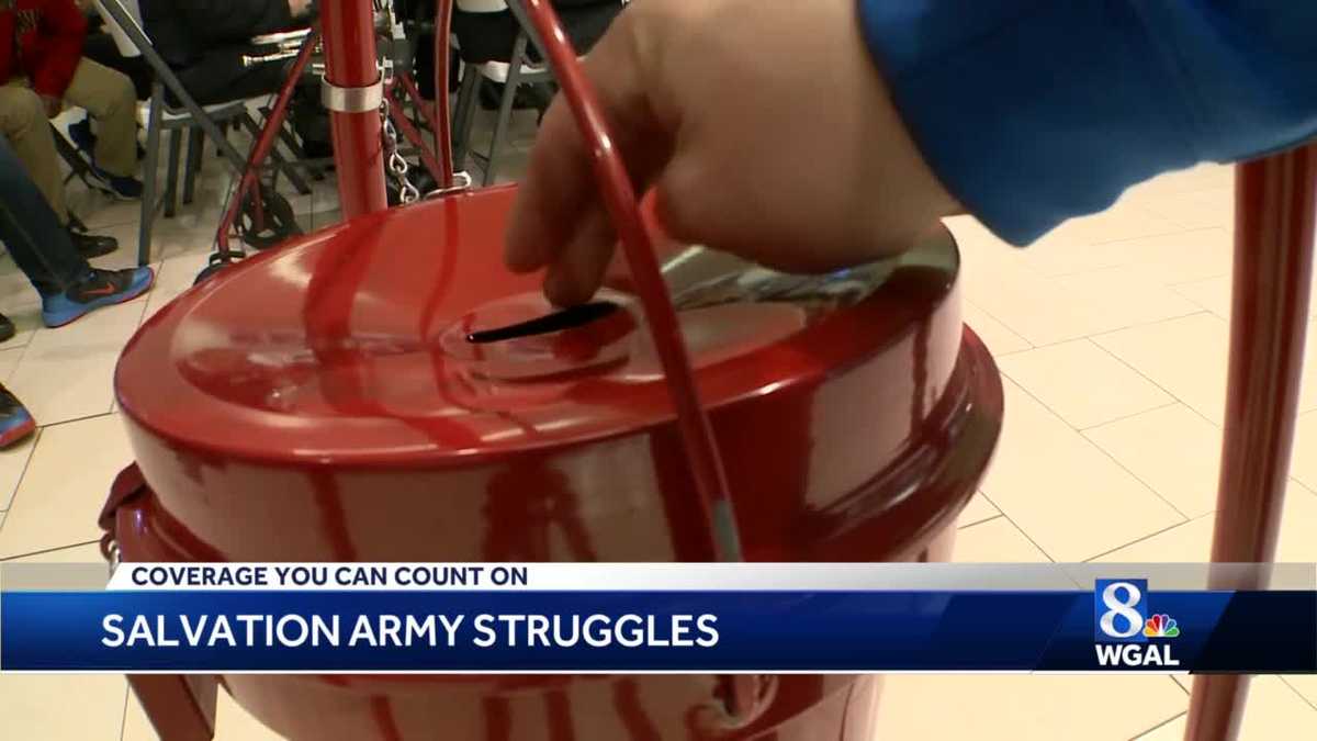 Salvation Army in York falls short of holiday goal