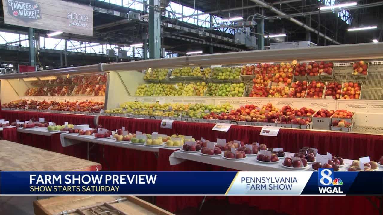 Final Preparations Underway For The Pennsylvania Farm Show