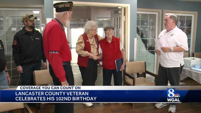 Lancaster County Air Force veteran celebrates 102nd birthday - Vimarsana News