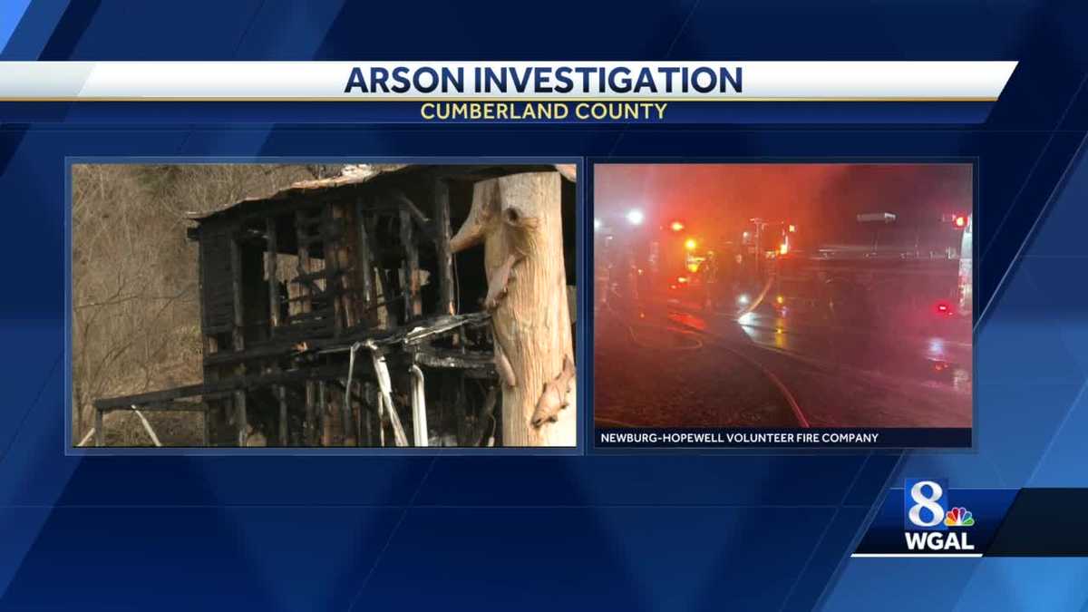 Police: Cumberland County man charged with arson of building