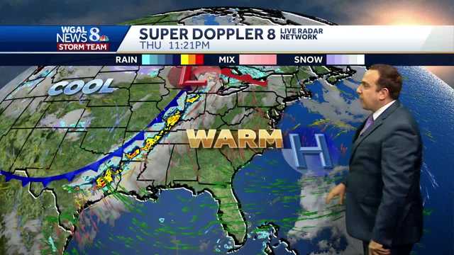 Near-Record Warmth Friday; Showers & Storms Return Saturday - Vimarsana News