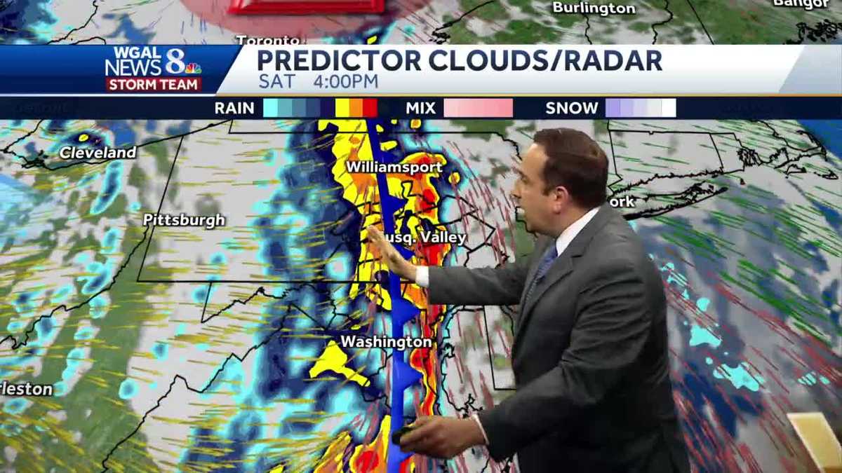 Showers & Few Strong Thunderstorms Saturday Afternoon & Evening