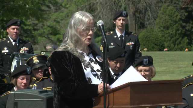 Fallen Officer Peter Jerving's parents speak at Memorial Day service - Vimarsana News