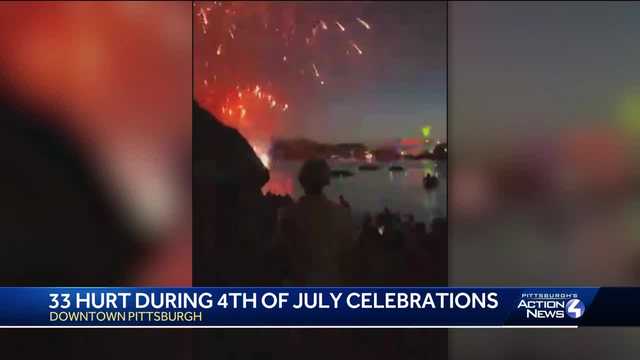 33 hurt during Fourth of July celebrations in downtown Pittsburgh - Vimarsana News