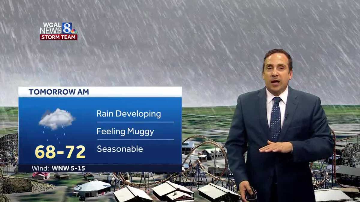 Widespread Rain Thursday, Then Warm Into Weekend