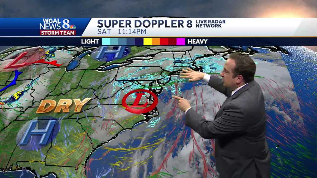 Impact: Soaking Rain, Staying Breezy Tonight & Sunday As Ophelia Moves By