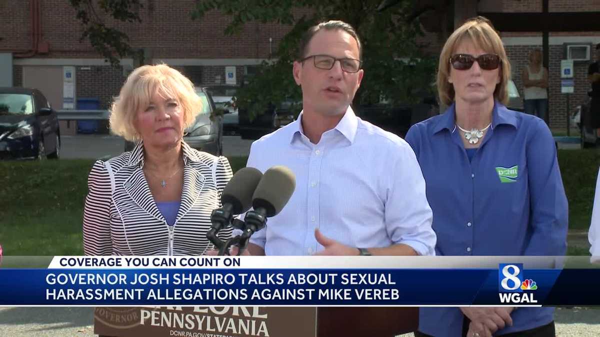 Gov. Shapiro speaks out on sexual harassment allegations