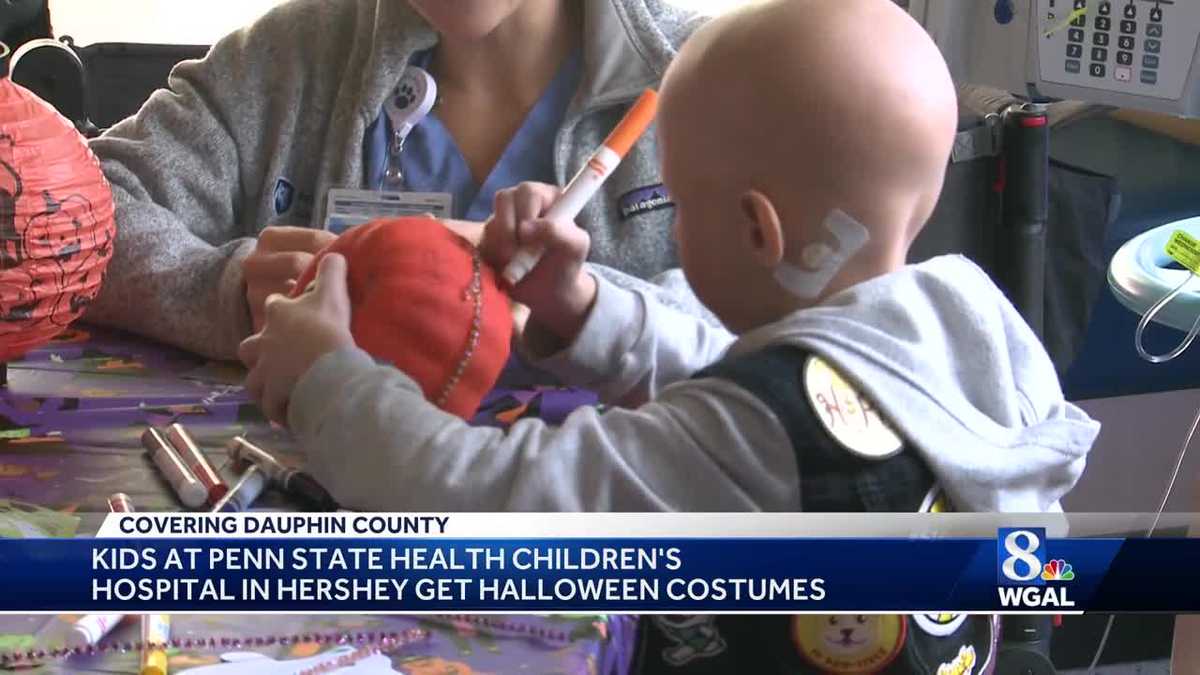 Halloween party hosted at Penn State Hershey Children's Hospital