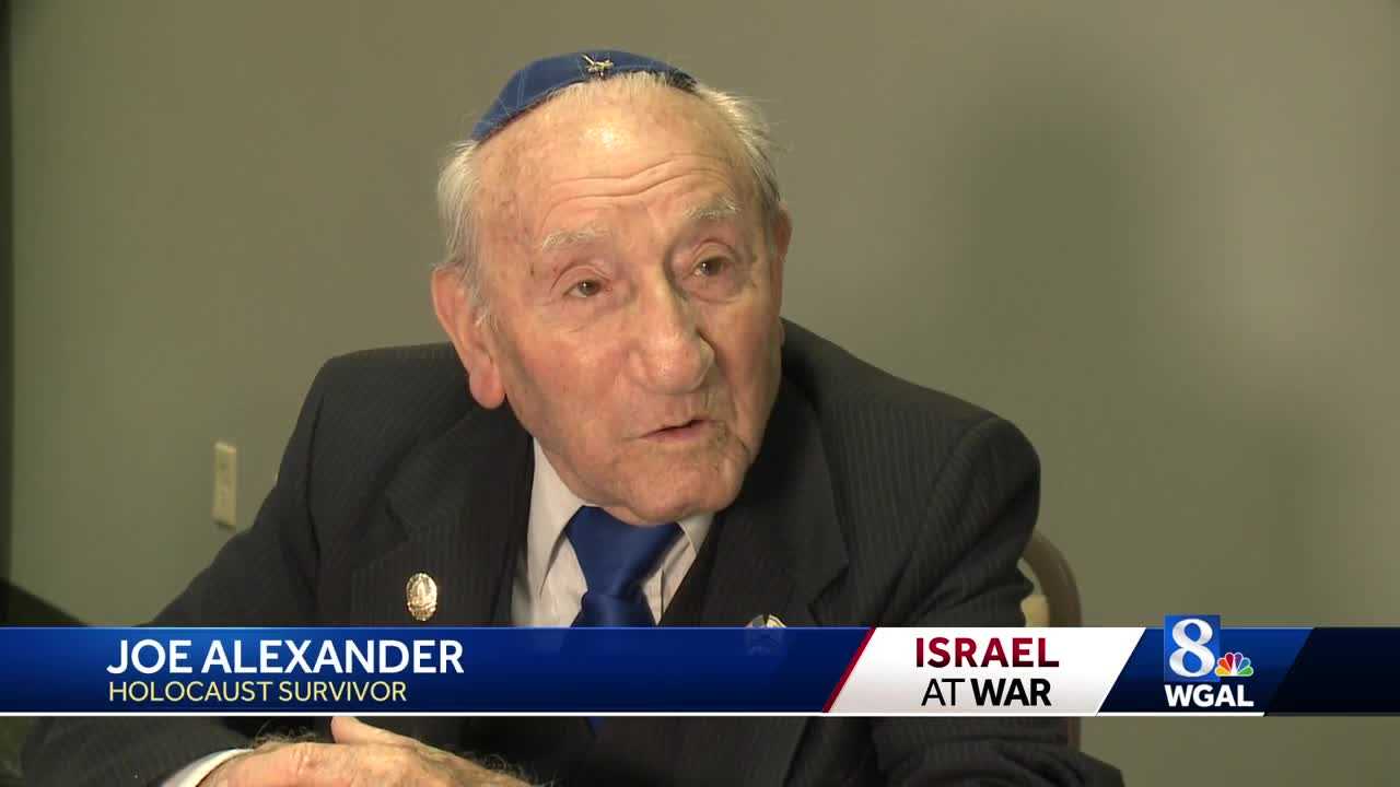 Holocaust Survivor Speaks On Conflict Between Israel And Hamas